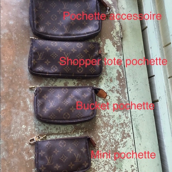 💖SOLD💖 Louis Vuitton shopper tote pochette - Picture 10 of 10